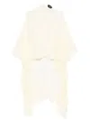 Taller Marmo White Asymmetric Dress In Neutrals