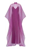 Taller Marmo Sphinx Sheer Kaftan In Pink