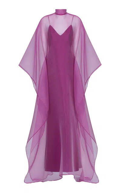 Taller Marmo Sphinx Sheer Kaftan In Pink