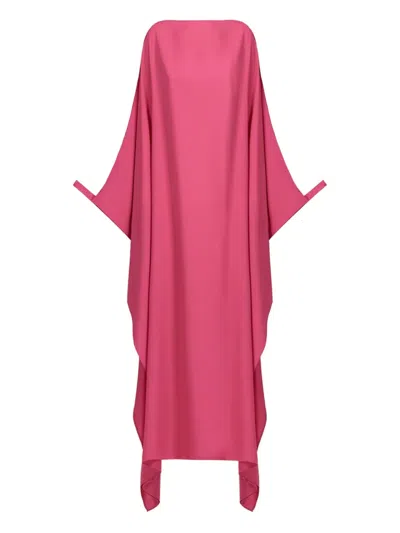 Taller Marmo Split-sleeve Kaftan Dress In Pink