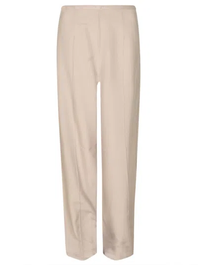 Taller Marmo Straight Trousers In Silver