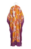 Taller Marmo Tallulah Floral Kaftan In Pink