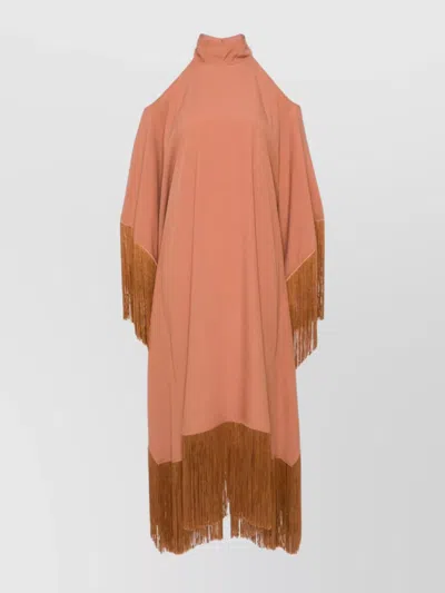 Taller Marmo Divina Kaftan Maxi Dress In Orange