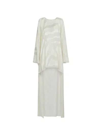 Taller Marmo Thar Kaftan Dress In White