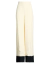 Taller Marmo Marlene Crepe And Cady Wide-leg Pants In Neutral