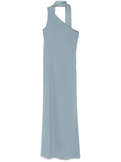 TALLER MARMO WOMEN'S DRESSES CLEAR BLUE