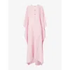 Taller Marmo Womens Baby Pink Carthage Relaxed-fit Kaftan In Pink