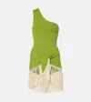 Taller Marmo Yacare Swimsuit And Beach Cover-up Set In Apple