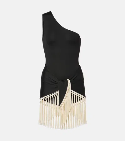 TALLER MARMO YACARE SWIMSUIT AND BEACH COVER-UP SET