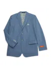 Tallia Boy's Linen Blend Jacket In Blue