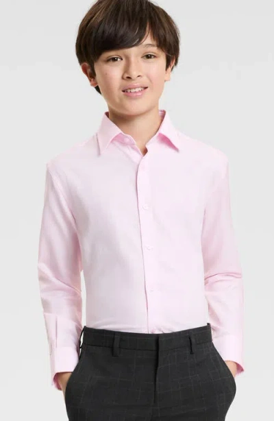 Tallia Kids' Button-up Shirt In Pink