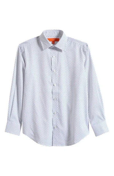 Tallia Kids' Diamond Dress Shirt In Multi