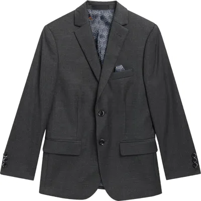 Tallia Kids' Sport Coat In Charcoal