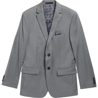 Tallia Kids' Twill Sport Coat In Grey