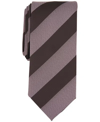 Tallia Men's Casella Stripe Tie In Pink