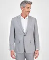 Tallia Men's Classic-fit Suit Separate Jacket In Light Grey