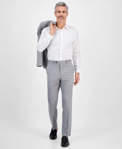 Tallia Men's Classic Fit Suit Separate Pant In Light Grey