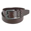 Tallia Men's Perforated Keeper Belt In Brown