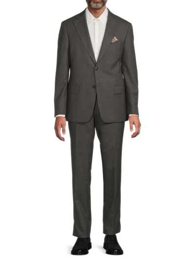 Tallia Men's Wool-blend Slim Fit Suit In Gray
