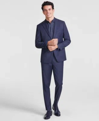 Tallia Mens Classic Fit Suit Separates In Blue