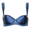 Tallulah Love Women's Blue Aphrodite Balconette Bra In Blue