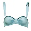 Tallulah Love Women's Blue Hummingbird Balcony Bra In Blue