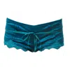 Tallulah Love Women's Blue Opulent Lace In Peacock Short In Blue