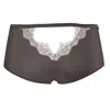 Tallulah Love Women's Brown / Neutrals Opulent Lace In Caramel Short In Brown