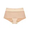 Tallulah Love Women's Gold Coco High-hipster Pima Cotton In Gold