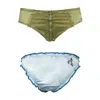 Tallulah Love Women's Green / Blue Duo Of Delights In Green/blue