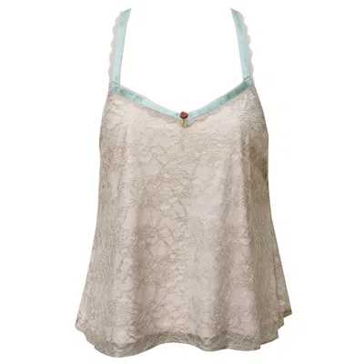 Tallulah Love Women's Neutrals / Blue Countess Camisole