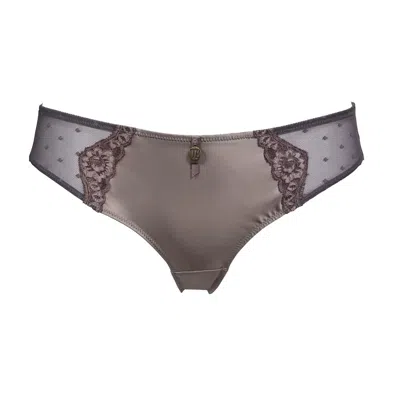 Tallulah Love Women's Pink / Purple Vintage Doll Midi Brief In Pink/purple