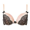 Tallulah Love Women's Rose Gold Chantilly Blush Push-up Bra In Rose Gold