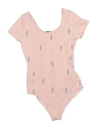 Pre-owned Tally Weijl Bodysuit In Pink