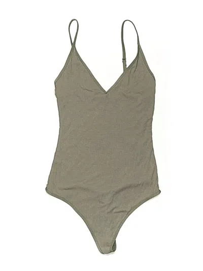 Pre-owned Talula Bodysuit In Gray