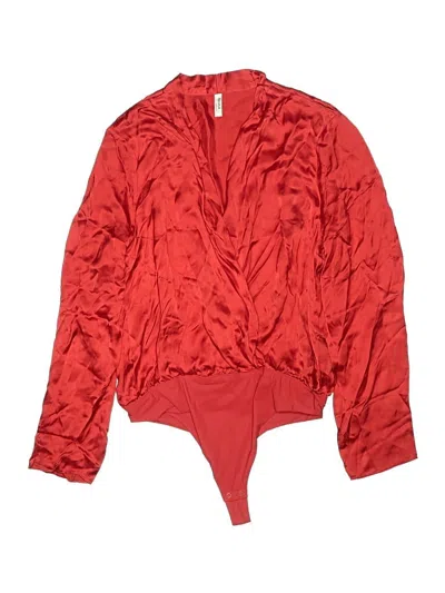 Pre-owned Talula Bodysuit In Red