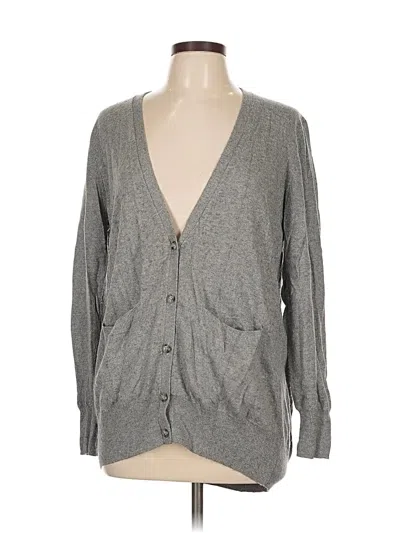 Pre-owned Talula Cardigan Sweater In Gray