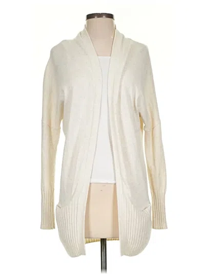 Pre-owned Talula Cardigan Sweater In White