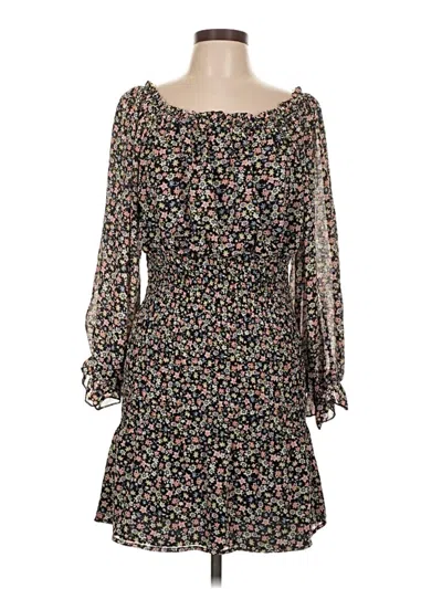 Pre-owned Talula Casual Dress In Black