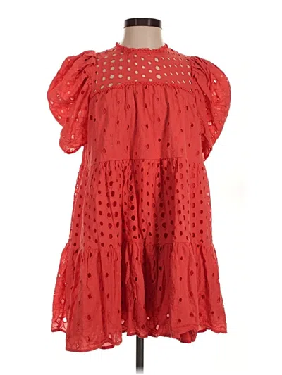 Pre-owned Talula Casual Dress In Red
