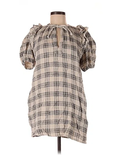 Pre-owned Talula Casual Dress In Tan
