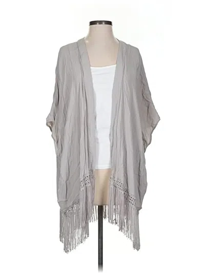 Pre-owned Talula Kimono In Gray