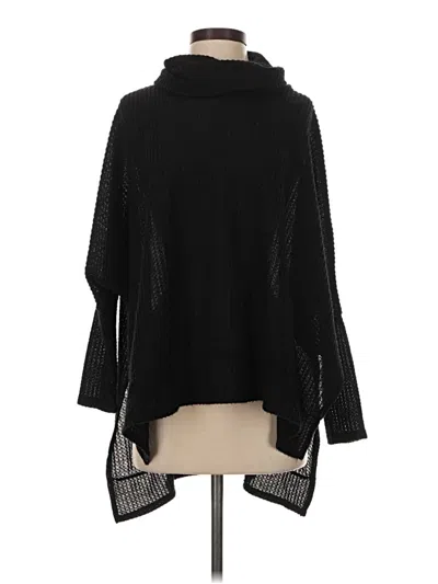 Pre-owned Talula Long Sleeve Top Black Turtleneck Tops