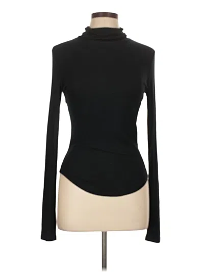 Pre-owned Talula Long Sleeve Turtleneck In Black