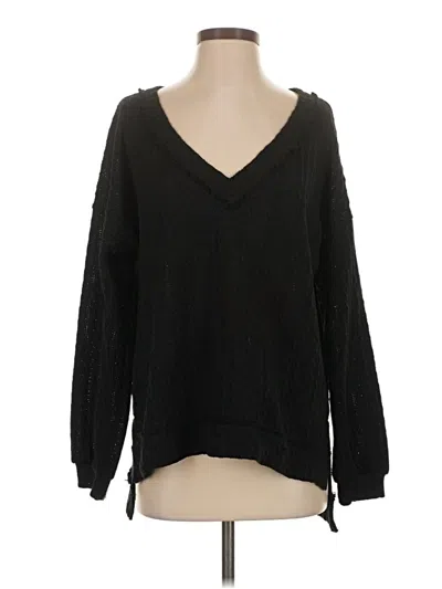 Pre-owned Talula Pullover Sweater In Black