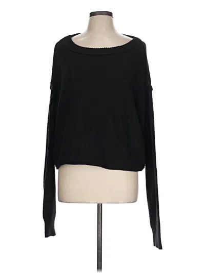 Pre-owned Talula Pullover Sweater In Black