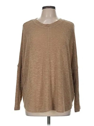 Pre-owned Talula Pullover Sweater In Tan