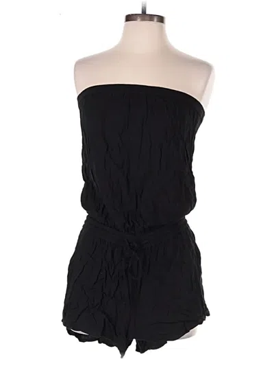 Pre-owned Talula Romper In Black