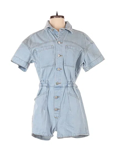 Pre-owned Talula Romper In Blue