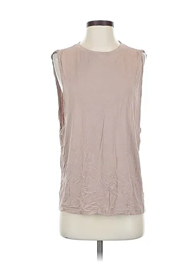 Pre-owned Talula Sleeveless Blouse In Brown